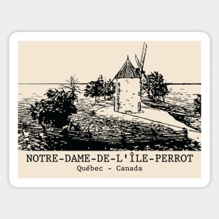 Notre-Dame-de-l'Île-Perrot - Québec Magnet